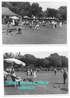 SCARBOROUGH BOULINGRIN LAWN BOWLING - PHOTOS ANGLETERRE LOT DE 2 - Deportes