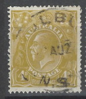 Australia - 1924 - Usato/used - King George V - Mi N. 62 - Used Stamps