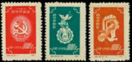 China 1953 Labor Day 3v MNH - Neufs