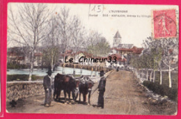 15 - ARPAJON----Entrée Du Village--animé--legerement Colorisée - Arpajon Sur Cere