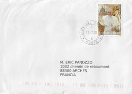 Vatican Pape Religion Enveloppe - Cartas & Documentos