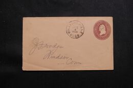 ETATS UNIS - Entier Postal De Williamsville En 1896 Pour Windson - L 65480 - ...-1900