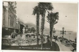 CPA ,Monaco , N°175, Monte Carlo ,les Terrasses Du Casino Ed. CAP - Terraces