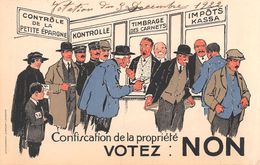 Votations Du 3 Décembre 1922 - Confiscation De La Propriété Votez: Non - Tentative D'imposer Un Impôt Sur La Fortune - Other & Unclassified