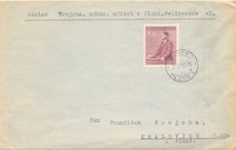 MiNr.87 Brief Böhmen Und Mähren - Covers & Documents
