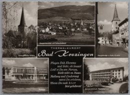 Bad Krozingen - S/w Mehrbildkarte 21 - Bad Krozingen