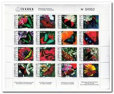 Bolivia 1993, Postfris MNH, Butterflies, Flowers - Siberia E Estremo Oriente