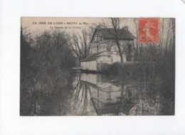 CPA  -  La Crue De L'Oise à Butry En Mars 1910 - Le Chemin De La Rivière - Butry