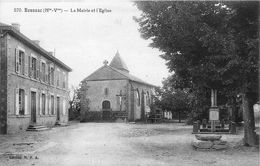 Roussac * La Mairie Et L'église * Hôtel De Ville - Other & Unclassified