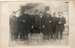Nothomb Combattants 1914-1918 Carte Photo Circulé En 1918 - Attert