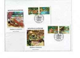 LCA- NOUVELLE CALEDONIE 6 FDC - Briefe U. Dokumente