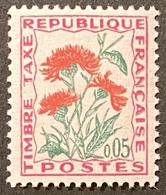 FRAYX095MNH - Timbres Taxe Fleurs Des Champs 5 C MNH Stamp 1964-71 - France YT YX 095 - Marken