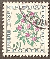 FRAYX098U - Timbres Taxe Fleurs Des Champs 20 C Mint Never Hinged Stamp 1964-71 - France YT YX 098 - Timbres