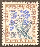 FRAYX099U1 - Timbres Taxe Fleurs Des Champs 30 C Used Stamp 1964-71 - France YT YX 099 - Marche Da Bollo