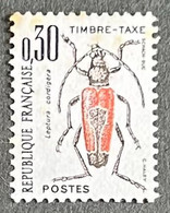 FRAYX109MNH - Timbres Taxe Insectes Coléoptères (II) 30 C MNH Stamp W/o Gum 1983 - France YT YX 109 - Marken