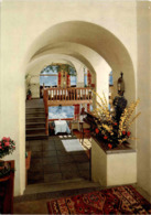 Hotel Guardaval - Eingang Zum Speisesaal Mit Balkon - Bad Scuol-Tarasp-Vulpera (173) - Guarda