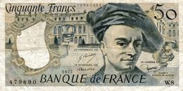 CINQUANTE FRANCS QUENTIN DE LA TOUR 1977 - 50 F 1976-1992 ''Quentin De La Tour''