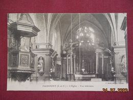 Delcampe - CPA - Paimpont - L'Eglise - Vue Intérieure - Paimpont