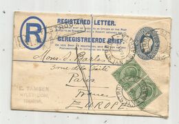 Lettre , Grande Bretagne , Ex-colonies , AFRIQUE DU SUD , 1924,  UNION OF SOUTH AFRICA , NYLSTROOM , 3 Scans - Brieven En Documenten