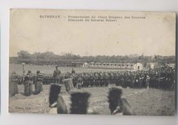 SATHONAY  1913 - Présentation Du Vieux Drapeau Des Zouaves - Militaires - Animée - Kasernen