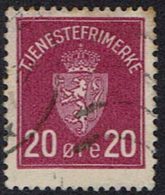 Norwegen DM, 1926, MiNr 4, Gestempelt - Servizio