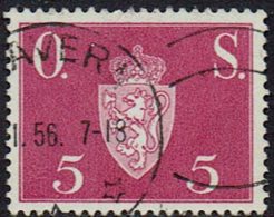 Norwegen DM, 1951, MiNr 61, Gestempelt - Oficiales