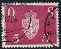 Norwegen DM, 1951, MiNr 61, Gestempelt - Dienstzegels