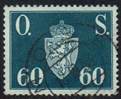 Norwegen DM, 1951, MiNr 66, Gestempelt - Oficiales