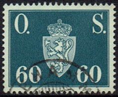 Norwegen DM, 1951, MiNr 66, Gestempelt - Service