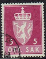 Norwegen DM, 1955, MiNr 68x, Gestempelt - Officials