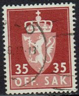 Norwegen DM, 1955, MiNr 74x, Gestempelt - Officials