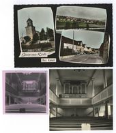 Körle Kr Melsungen Bez. Kassel Postkarte Gruss Aus + Foto Kirche - Melsungen