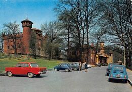 010877 "TO-CASTELLO MEDIOEVALE AL PARCO DEL VALENTINO" AUTO FIAT 500-OPERL KADETT. S.A.C.A.T.  CART NON SPED - Castello Del Valentino