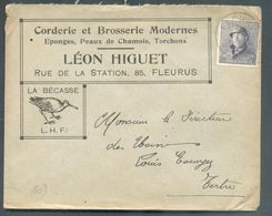 BELGIQUE - BELGIUM LA BECASSE Léon Higuet Corderie Et Brosserie Modernes 15c. Casqué Obl. Sc FLEURUS 8-1-19200 Vers Tert - Altri & Non Classificati