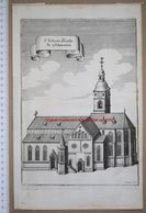 Schweinfurt 'St. Johannis Kirche' - Original Kupferstich (Merian) ~ Um 1650 - Schweinfurt