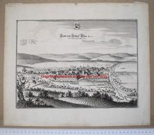 Uslar - Original Kupferstich (Merian) ~ Um 1650 - Uslar