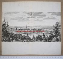 Eberswalde - Original Kupferstich (Merian) ~ Um 1625 - Eberswalde