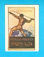 SUMMER OLYMPIC GAMES 1924 PARIS - Yugoslav Old Card * Jeux Olympiques Olympia Olimpiadi Juegos Olímpicos Olympiade - Tarjetas