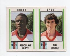 - AUTOCOLLANT FOOTBALL 81 - BREST - ABDOULAYE GUEYE - GUY BOUTIER - Série PANINI 474 - - French Edition