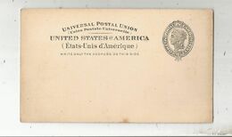 Postal Card , Two Cents , UNIVERSAL POSTALUNION , UNITED STATES OF AMERICA - Otros & Sin Clasificación