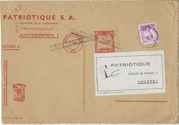 1067 R4  -  Rolzegel  Wit Papier  -   07 - 06  - 1966   Huy   Naar   Anvers - Coil Stamps