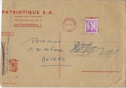 1067 R4  -  Rolzegel  Wit Papier  -   31 - 10  - 1969   Naar   Anvers - Coil Stamps