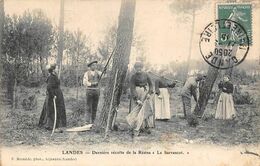 Landes Non Classés       40    Résinier . Dernière Récolte De La Résine . Le Barrascot  (voir Scan) - Other & Unclassified