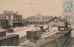 ANGERS. - La Gare Saint-Laud. Carte Pas Courante - Angers