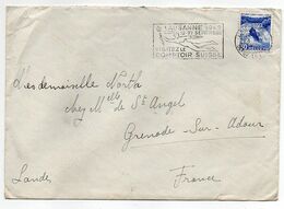 Suisse -1942--Lettre De LAUSANNE  Pour GRNADE/ADOUR-40 (France)..timbre Seul Sur Lettre...cachet.....à Saisir - Lettres & Documents