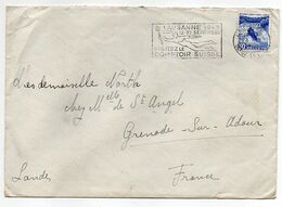 Suisse -1942--Lettre De LAUSANNE  Pour GRNADE/ADOUR-40 (France)..timbre Seul Sur Lettre...cachet.....à Saisir - Cartas & Documentos