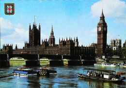 LONDON    "TUGBOAT"  Péniche Barge  - Lastkahn - Aak  - Remorqueur (Fold Corner) (Collection Stamp Verso) - Remorqueurs