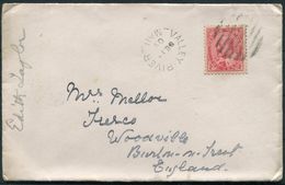 1905 Canada Valley River, Manitoba Cover - Burton Trent, England - Briefe U. Dokumente