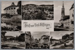 Bad Kissingen - S/w Mehrbildkarte 71 - Bad Kissingen