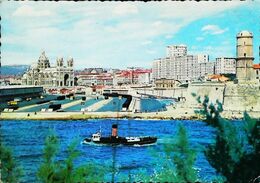 MARSEILLE Port -  "TUGBOAT"  Lastkahn - Aak  - Remorqueur 1961 - Remorqueurs